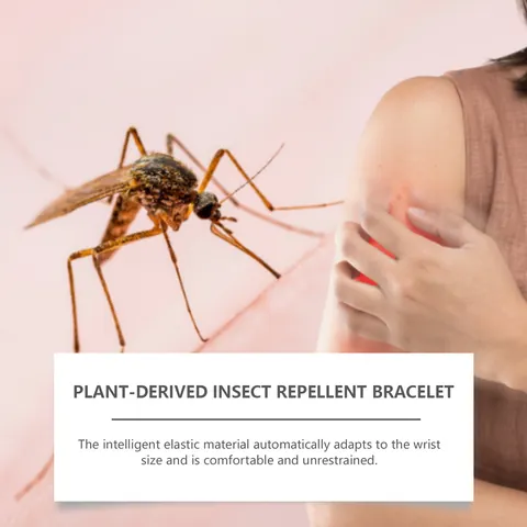 Jue Fish Plantaardig Insectenwerend Armband Draagbare Lichaamsverzorging Armband Huidvriendelijk Zacht Materiaal Etherische Olie Armband Voor Thuis Reizen
