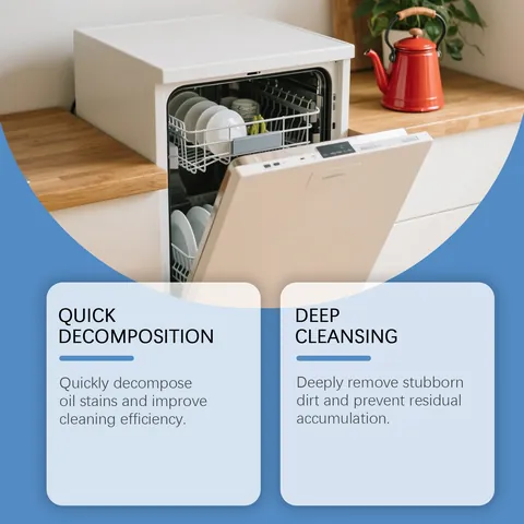 Dishwasher Cleaner Tablets Deep Cleaning Limescale Remover Descaling Pods Stain Care Detergent For All Machine Dishwasher
