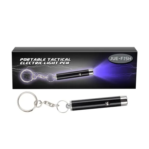 Portable Tactical LED Flashlight Keychain Mini High Brightness Torch For Outdoor Camping Emergency Fishing Black Light Pen