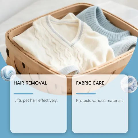 Jakehoe 4Pcs Pet Hair Remover For Laundry Reusable Dog Cat Hair Catcher Washing Machine Laundry Cleaning Balls For Clothes