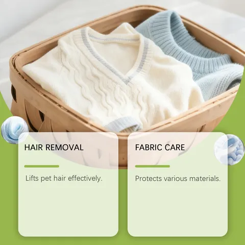 EelJoy Reusable Pet Hair Remover For Laundry Set Of 4 Washing Machine Lint Catcher Practical Fabric Care Cleaning Tools