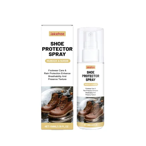 Jakehoe Spray Protettivo Scarpe Impermeabile Antimacchia Per Stivali Nabuk Camoscio Pelle Cura Quotidiana Spray Nutriente Liquido Ristrutturante