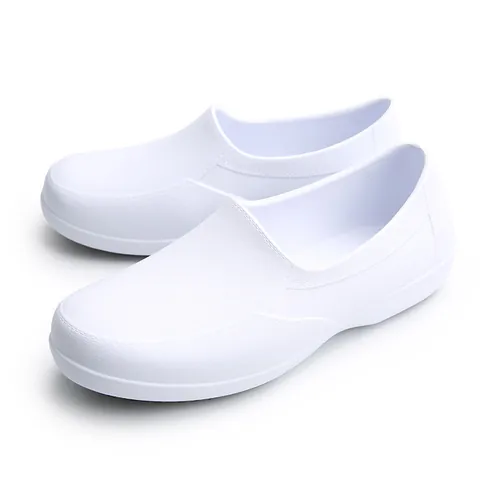 Non-Slip Chef Shoes Waterproof Oil-Resistant Work Shoes For Kitchen Food Factory Men Women Slip-On Professional Safety Clogs