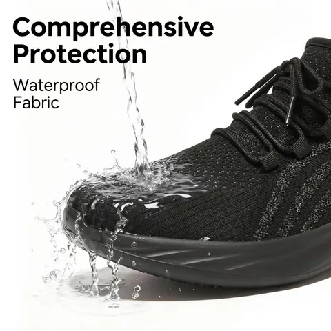 Professional Non-Slip Chef Shoes For Men Women Waterproof Breathable Work Shoes Slip-On Service Shoes For Kitchen Hotel