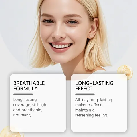 Zephoco Color Changing Liquid Foundation SPF 50 Matte Concealer Long Lasting Moisturizing BB Cream For Women