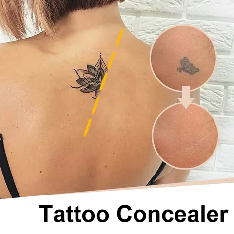 Professional Waterproof Tattoo Concealer Long Lasting Sweatproof Birthmark Scar Cover Up Paste Light Dark Nude Makeup Body Concealer Cream