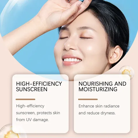 BB Cream SPF 30 Prebase con Color Hidratante Corrector Facial Maquillaje Diario Protección Natural Crema Iluminadora