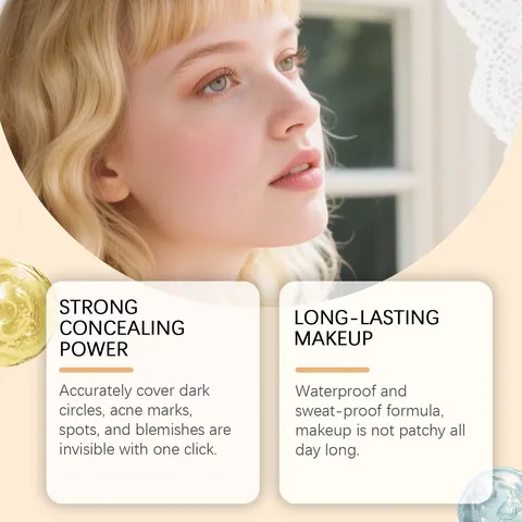 EELHOE Professional Tattoo Concealer Cream Waterproof Long Lasting Full Coverage Foundation For Dark Circles Scars Light Color Soft Matte Face Makeup