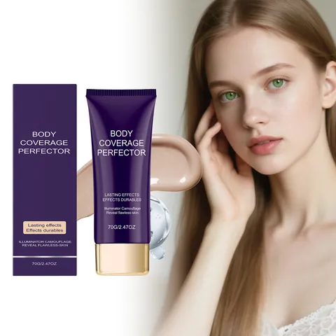 Waterproof Body Concealer Cream Long Lasting Natural Skin Perfector Smudge-Proof Full Coverage Makeup For Scars And Tattoos