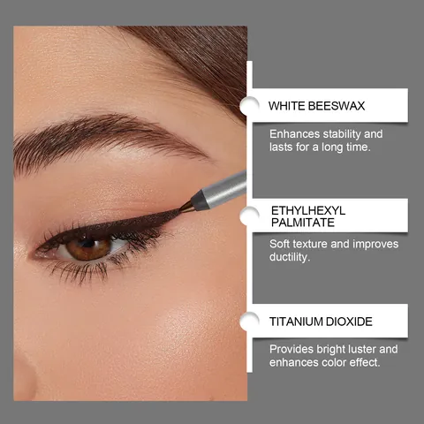 Zephoco Gladde Waterdichte Eyeliner Gel Pen Langdurig Vlekvrij Oogmakeup Potlood Voor Vrouwen Professionele Schoonheid