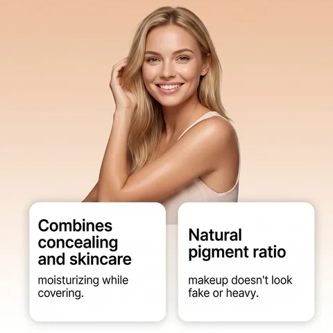 Zephoco Full Coverage Body Concealer For Tattoos Scars Waterproof Long Lasting Moisturizing Skin Care Cream For Women Men
