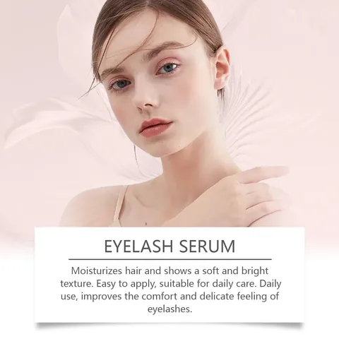 Hoygi Wimpernserum Für Natürlich Lange Geschwungene Wimpern Pflegendes Sanftes Feuchtigkeitsspendendes Wimpernpflegeserum Für Damen