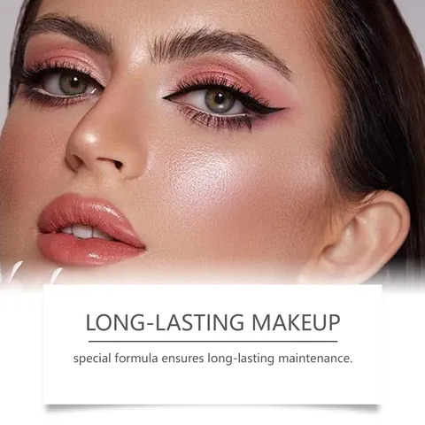 ZEPHOCO Starlight Red Glitter Eyeshadow Stick Long-Lasting Waterproof Shimmer Eyeshadow Stick Makeup For Party Women