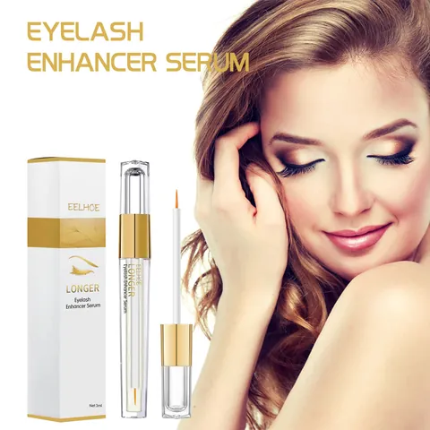 EELHOE Wimpernserum Für Längere Dichtere Vollere Wimpern Sanfte Nährende Wachstumsbehandlung Flüssige Beauty Make-up Damen