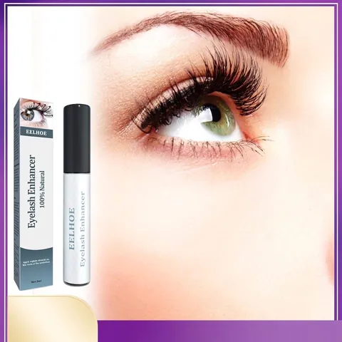 EELHOE Wimpernwachstumsserum Natürlicher Pflegender Wimpernverstärker Für Längere Dichtere Wimpern Professionelle Augenpflege Flüssigkeit Für Damen