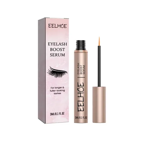 EELHOE Eyelash Growth Serum Natural Long Thick Curling Waterproof Mascara Lash Boost Serum For Women Professional Eye Makeup