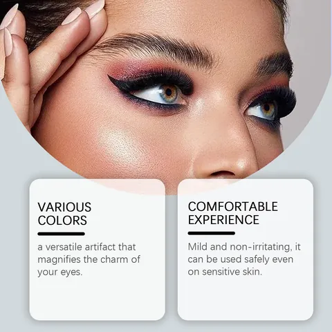 EELHOPE Έγχρωμο Υγρό Eyeliner Λείο Αδιάβροχο Μακράς Διαρκείας Μακιγιάζ Ματιών Μαύρο Καφέ Ναυτικό Μπλε Πράσινο για Γυναίκες