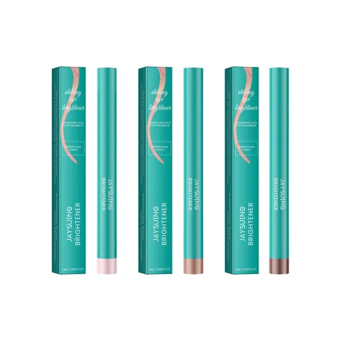 Jaysuing Wasserdichter Lidschattenstift Schimmer Augenaufheller Langanhaltender Liegender Seidenraupenstift Einfach zu Färbender Highlighter