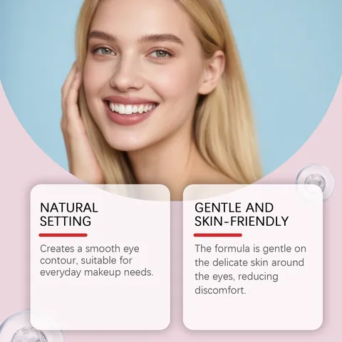 Doppelaugendeckel Formcreme Schnell Trocknende Natürliche Augengrundierung Hautfreundliche Konturencreme Für Das Tägliche Make-up