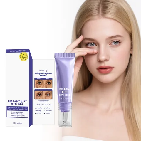 Gel de Ojos Profesional de Levantamiento Instantáneo Líneas Finas Arrugas Ojeras Bolsas Crema Reafirmante Cuidado de Piel