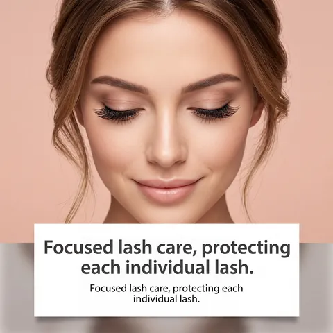 Professionelles Wimpernserum Rosa Wimpernverstärker Für Längere Dickere Wimpern Pflegende Augenbehandlung Schönheit Für Frauen
