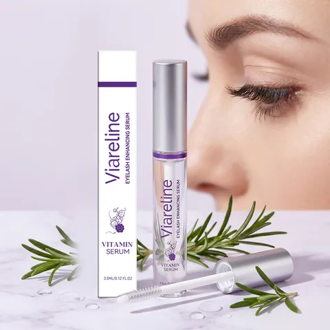Viareline Vitamin Eyelash Enhancing Serum Herbal Lash Care 3.5ml Eyelash Nourishing Liquid For Women Eye Makeup Beauty Tools