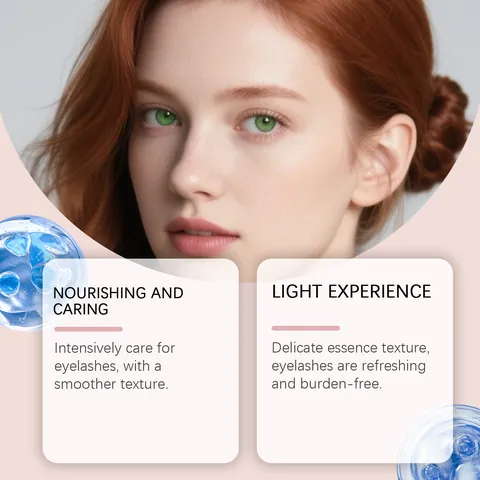 Hoygi Wimpernserum Für Längere Vollere Wimpern Pflegende Wimpernflüssigkeit Mit Centella Hyaluronsäure