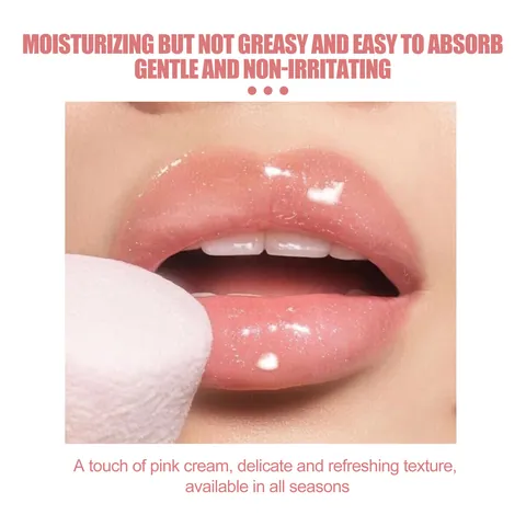 EELHOE Moisturizing Lip Mask Honey Strawberry Extract Hydrating Lip Balm Fades Lip Lines Sleeping Mask For Lip Care Women