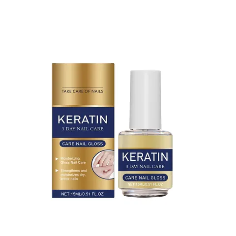 Keratin 3 Tage Nagelpflegeöl Zur Stärkung Befeuchtung Trockener Brüchiger Nägel Glänzendes Finish Glättendes Essenzöl