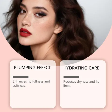 Lápiz Labial Hidratante Zephoco Color Mate Larga Duración Bálsamo Labial para Maquillaje Diario Mujer 3g