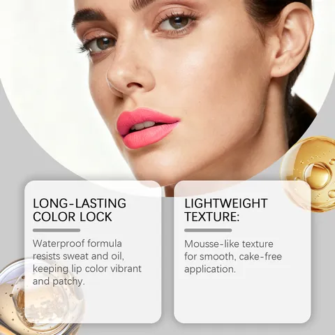 Matte Hydraterende Lippenstift Waterdicht Langdurige Vloeibare Lippenstift Fluweel Lip Stain Voor Vrouwen Dagelijkse Make-up