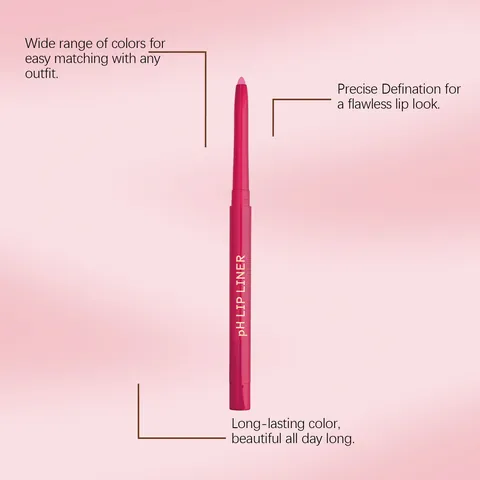 Zartrosa pH Farbwechsel Lippenkonturenstift Langanhaltend Wasserfest Matt Lippen Makeup Stift Für Damen Profi Kosmetik