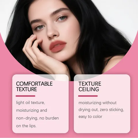Zephoco Tinta Labbra Trasparente E Lisciante Rosso Retrò Idratante Lunga Durata Lucentezza A Specchio Rossetto Liquido Portatile Da Donna