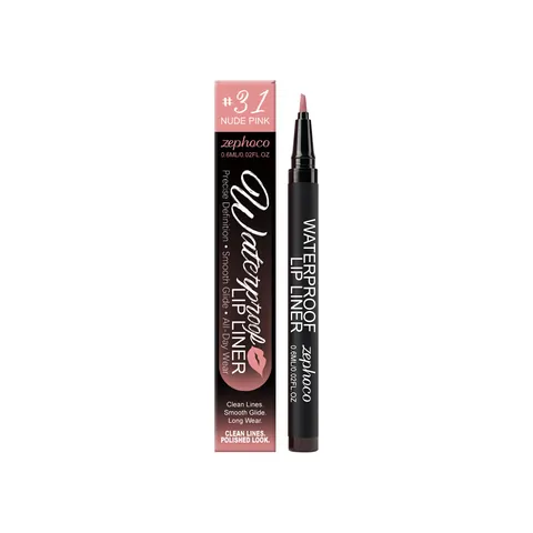 Zephoco Wasserdichter Flüssiger Lippenkonturenstift Langanhaltend Matt Lippenkontur Präzise Lippen Make Up Für Damen