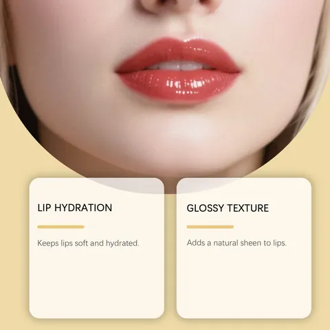 Bálsamo Labial con Color Hidratante Zephoco de Larga Duración Textura Brillante Lápiz Labial Radiante para Maquillaje Diario de Mujer
