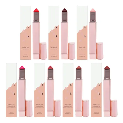 SPEAK LOVE Balsamo Labbra Lucidante Rimpolpante Rossetto Idratante a Lunga Durata Per Donna Trucco Labbra Quotidiano
