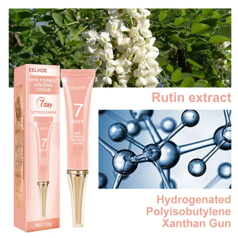 EELHOE Haut Pigmentlöschungs Creme Pflanzenextrakt Tattoo Entfernung Salbe Für Augenbrauen Eyeliner Körper Pigment Reinigung Hautpflege