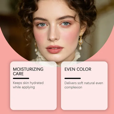 Silky Liquid Blush Moisturizing Natural Finish Long Lasting Face Contouring Smooth Texture Daily Makeup For Women Beauty