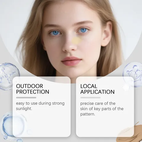 Viareline Tattoo Resist Sun Stick SPF 50 High Protection Sunscreen Stick For Outdoor Waterproof Sweatproof Portable Stick