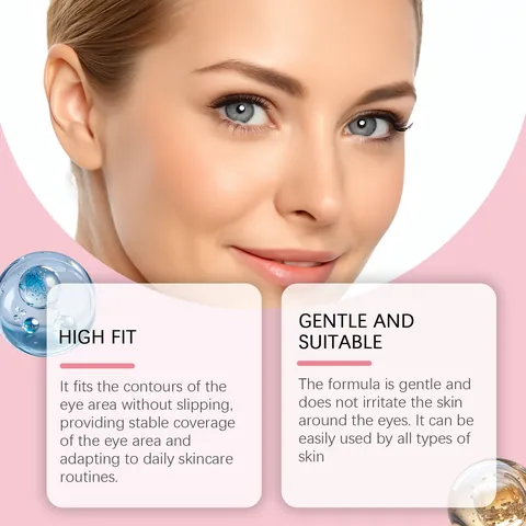 Mascarilla para Ojos Hidratante con Niacinamida y Colágeno Cuidado Hidratante para Ojeras y Líneas Finas Productos para el Cuidado de la Piel