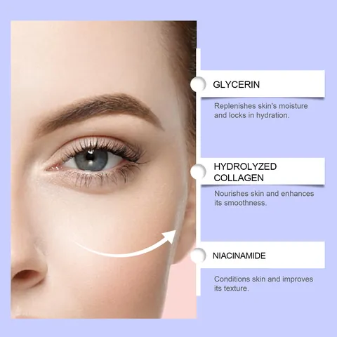 Mascarilla de Ojos de Colágeno para Hidratar y Reafirmar la Piel Tratamiento Anti Hinchazón Ojeras Parches Portátiles para el Cuidado