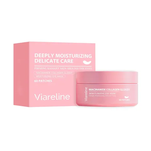 Mascarilla para Ojos Hidratante con Niacinamida y Colágeno Cuidado Hidratante para Ojeras y Líneas Finas Productos para el Cuidado de la Piel