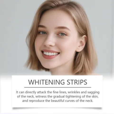 Bandes de Blanchiment des Dents Violettes Nettoyage Doux Élimination des Taches Émail Sûr Bandes de Gel Blanchissant 42 Bandes