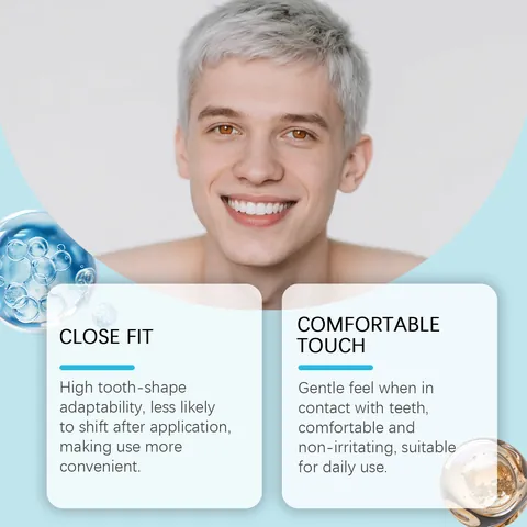 Professional Teeth Whitening Strips With Enamel Safe Formula And Mint Flavor For Yellow Stains Removal Home Oral Care Portable Pack