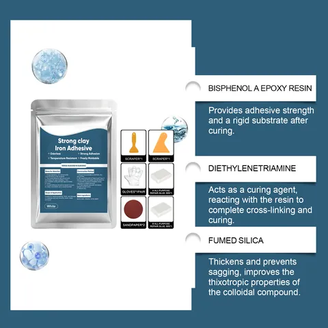 Multi-purpose AB Repair Glue Kit For Ceramic Metal Stone Wood Strong Adhesive Epoxy Resin Waterproof Clay Glue Home Repair Set
