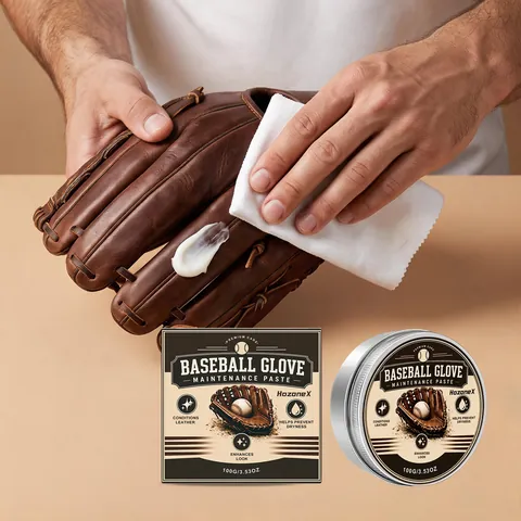 Professional Baseball Glove Leather Care Cream Conditioning Paste Waterproof Softener For Sports Leather Gear Maintenance