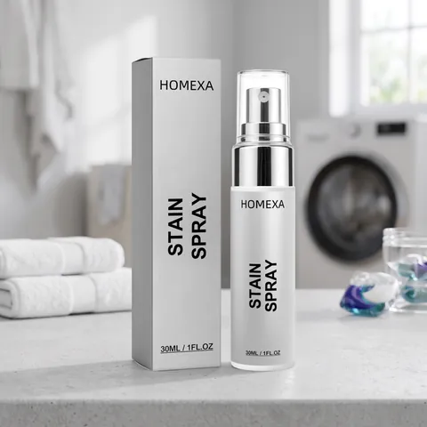 HOMEXA Fabric Stain Remover Spray For Clothes Portable Fabric Cleaner Odor Purify For Wine Grass Oil Stains Daily Essentials