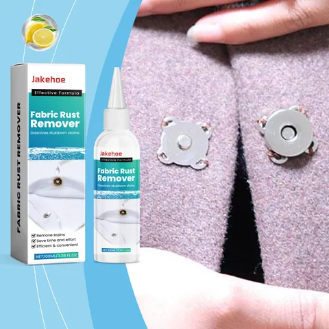 Fabric Rust Remover For Clothes Efficient Laundry Stain Cleaner Removes Rust Oil Stains Coffee And Water Spots Multi Purpose Fabric Cleaning Agent