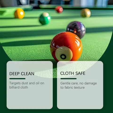 Professional Billiard Table Cleaning Kit Mild Formula Pool Table Foam Cleaner With Wooden Brush And Microfiber Towel Pool Maintenance Accessories