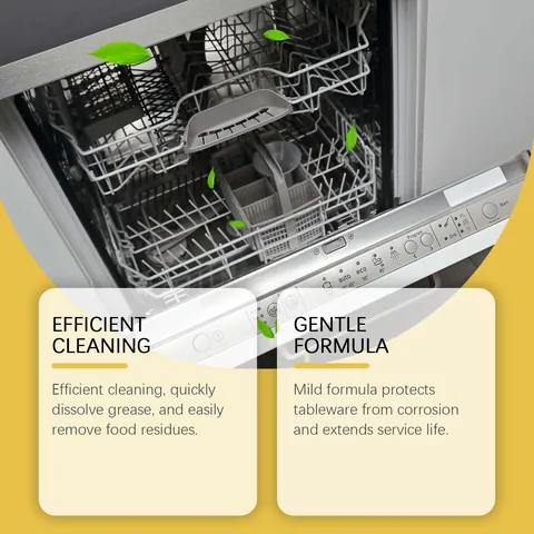 Jaysuing Dishwasher Detergent Sheets Efficient Oil Removal Kitchen Tableware Cleaning Tablets Biodegradable Formula Clean Dishwashing Sheets For Home Use